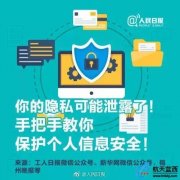 個(gè)人信息保護(hù)手冊教你保護(hù)個(gè)人信息安全